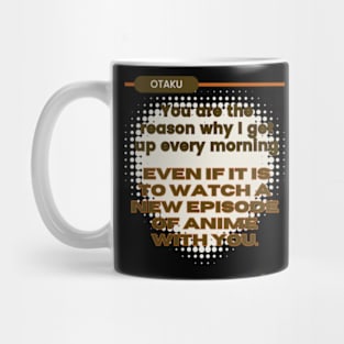 Otaku love phrase design Mug